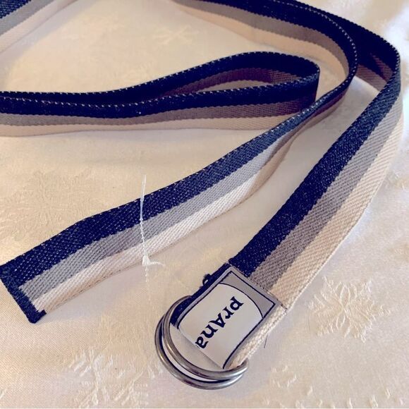 Prana Waist Belt Cotton Extra Long 96” NWOT Gorgeous - Picture 2 of 6